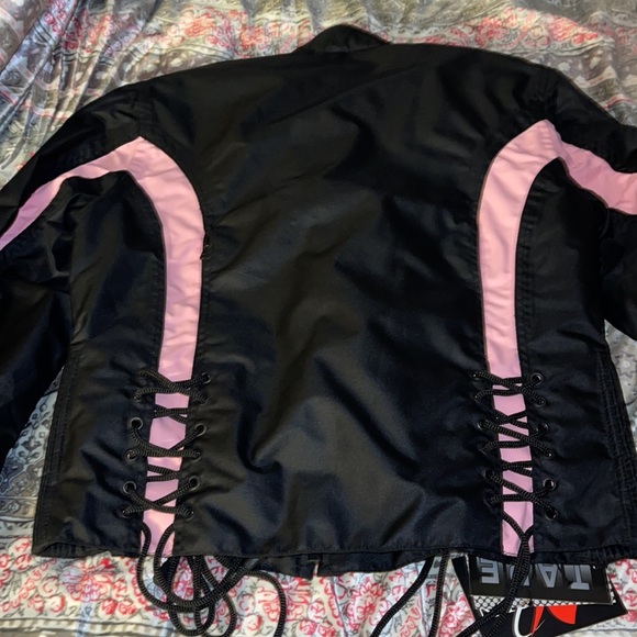 nexgen riding jacket medium nwt pink black zip out liner - Picture 6 of 11